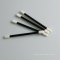 Black PP Stick Double Head Foam Tip Swab